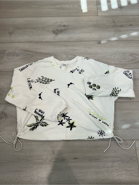 aerie Tops - OFFLINE by Aerie Graphic Drawstring Sweatshirt Size L
